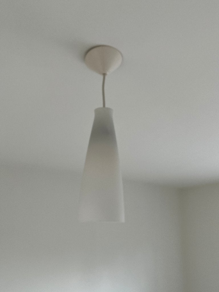 Lampenkap, Huis en Inrichting, Lampen | Hanglampen, Ophalen, Minder dan 50 cm, Retro, Glas
