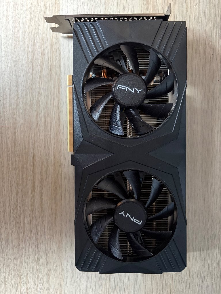 RTX 4070 12 GB - PNY VERTO dubbele ventilator, Computers en Software, Videokaarten, Gebruikt, GDDR6, PCI-Express 4, Ophalen of Verzenden