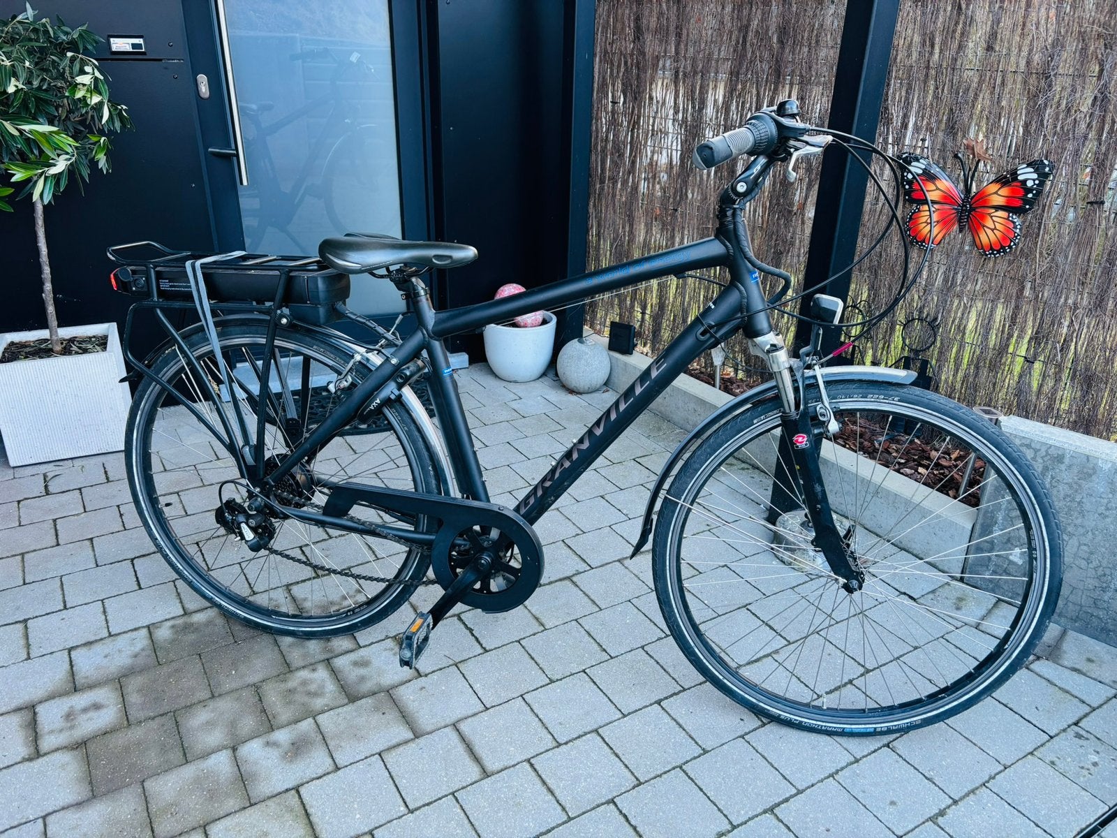 Granville E-Urban Mixte 2022 elektrische fiets, Fietsen en Brommers, Gebruikt, 50 km per accu of meer, 55 tot 59 cm, Ophalen