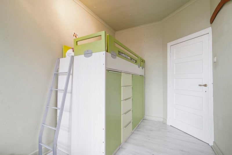 hoogslaper met drie delen kast, Ophalen, Zo goed als nieuw, Hoogslaper
