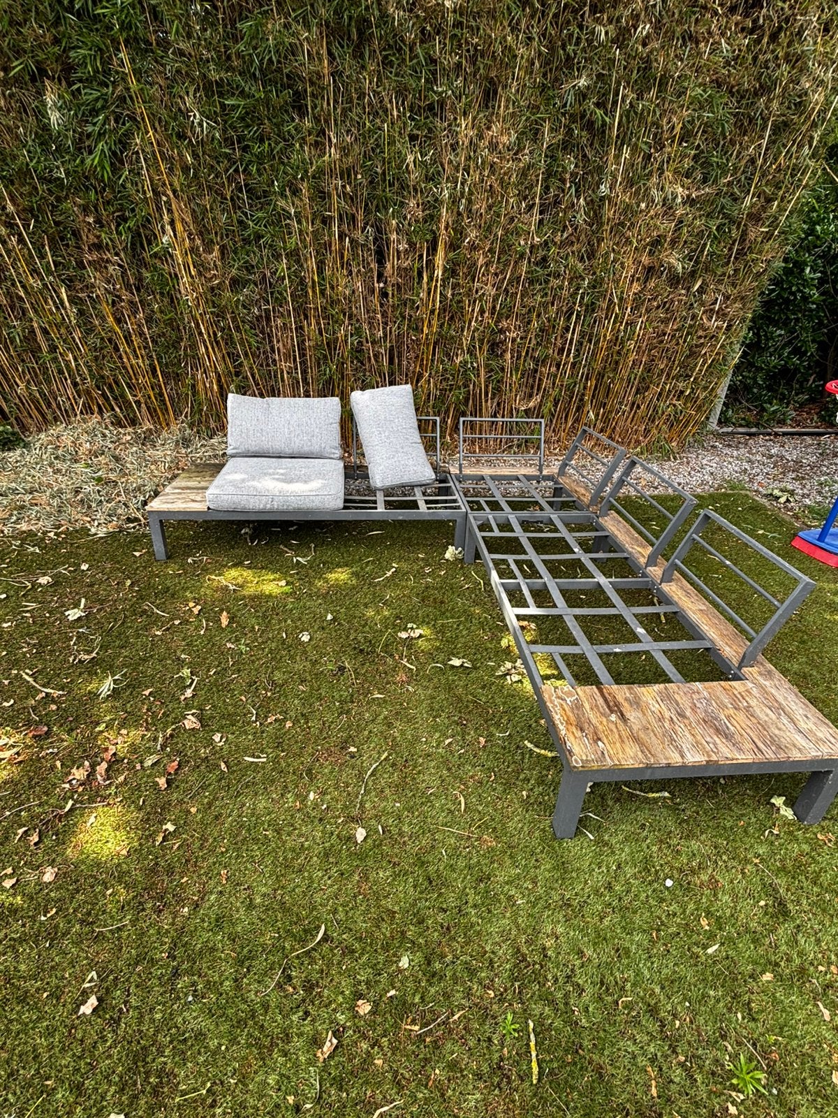 Loungeset, Tuin en Terras, Ophalen, Gebruikt, Loungeset