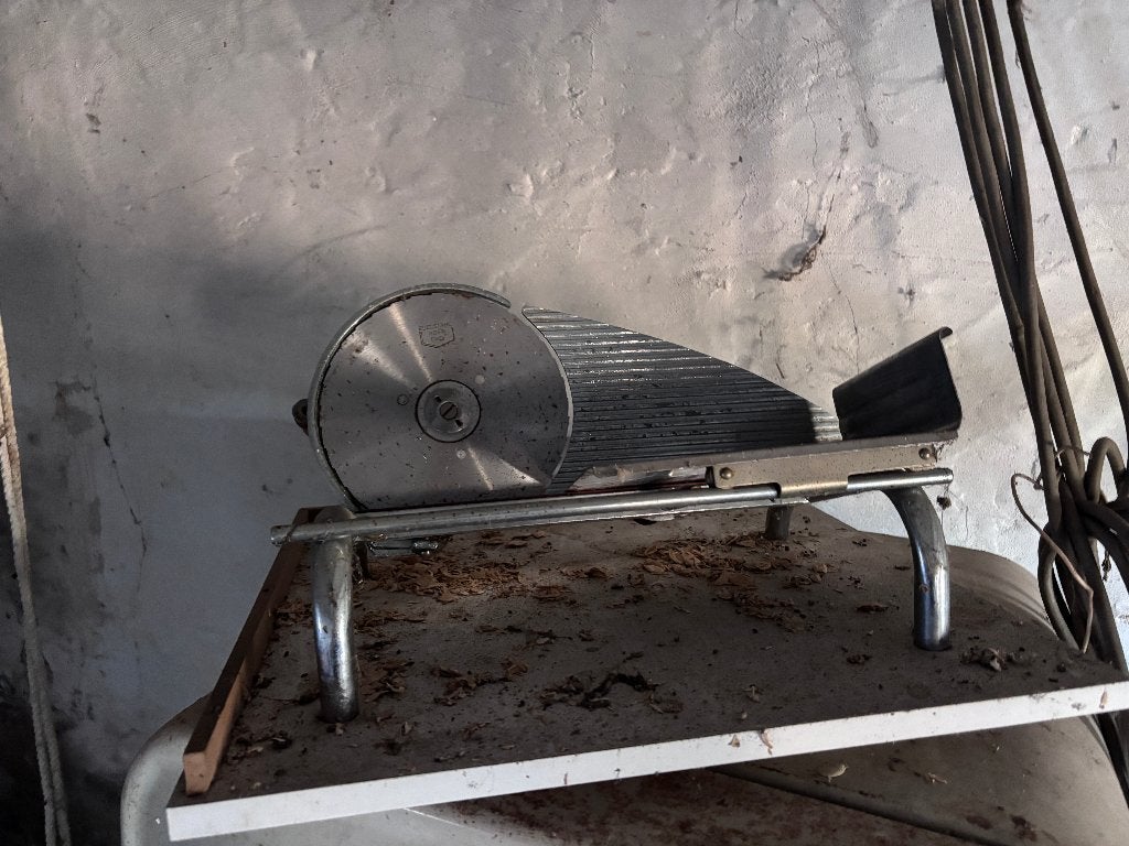 Graef handmatige vleessnijmachine / snijmachine, Snijmachine, Ophalen