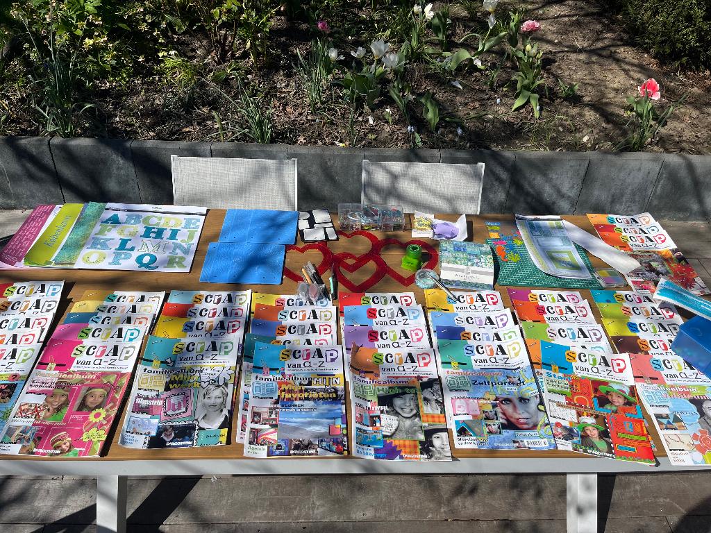 Groot scrapbook pakket, Hobby en Vrije tijd, Ophalen of Verzenden, Gebruikt, Overige typen