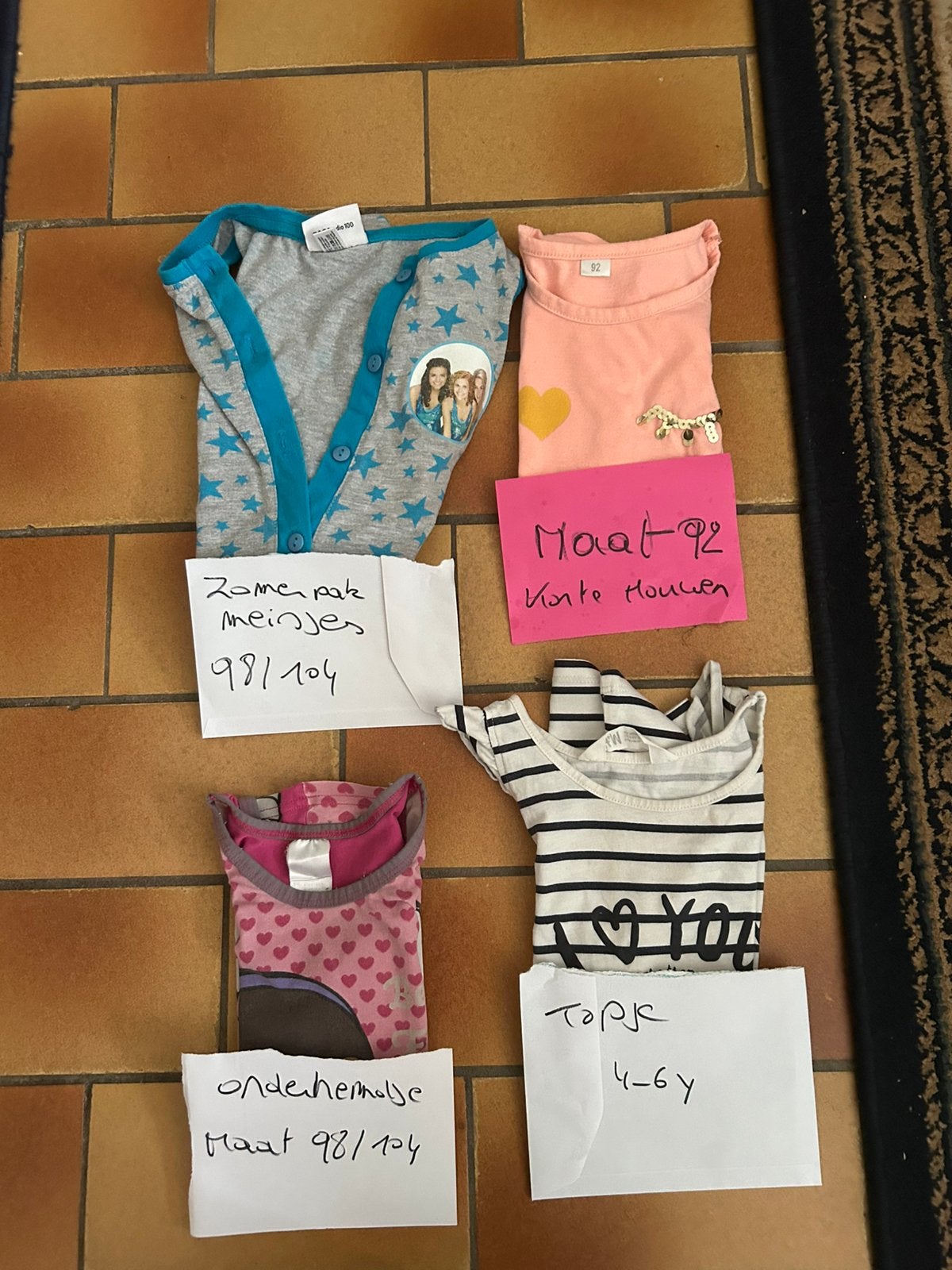 Meisjes pakken, Kinderen en Baby's, Ophalen, Gebruikt