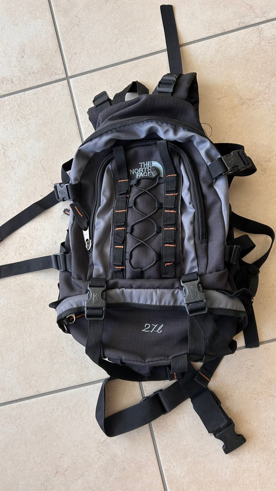 The North Face rugzak – ca. 27 liter, Sports & Fitness, Alpinisme & Randonnée, Enlèvement ou Envoi, Utilisé, Sac à dos