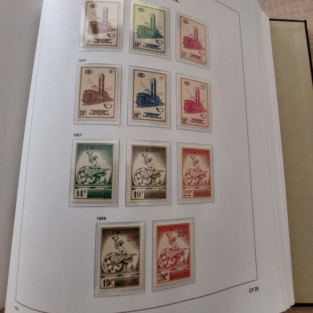 Timbres-colis ̈Belgique 1954/1965, Sans timbre, Neuf, Enlèvement ou Envoi, Non oblitéré
