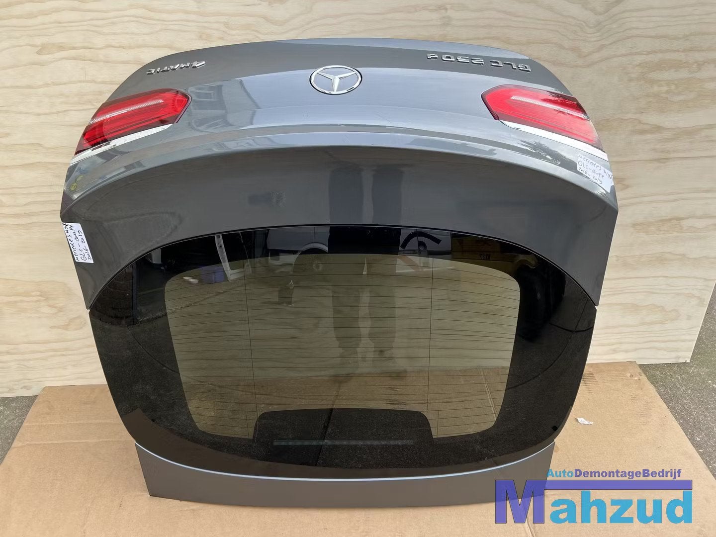 Mercedes GLC COUPE Grijs achterklep compleet 2016-2020, Info@fabrikant.eu, Achter, Fabrikant BV, Gebruikt