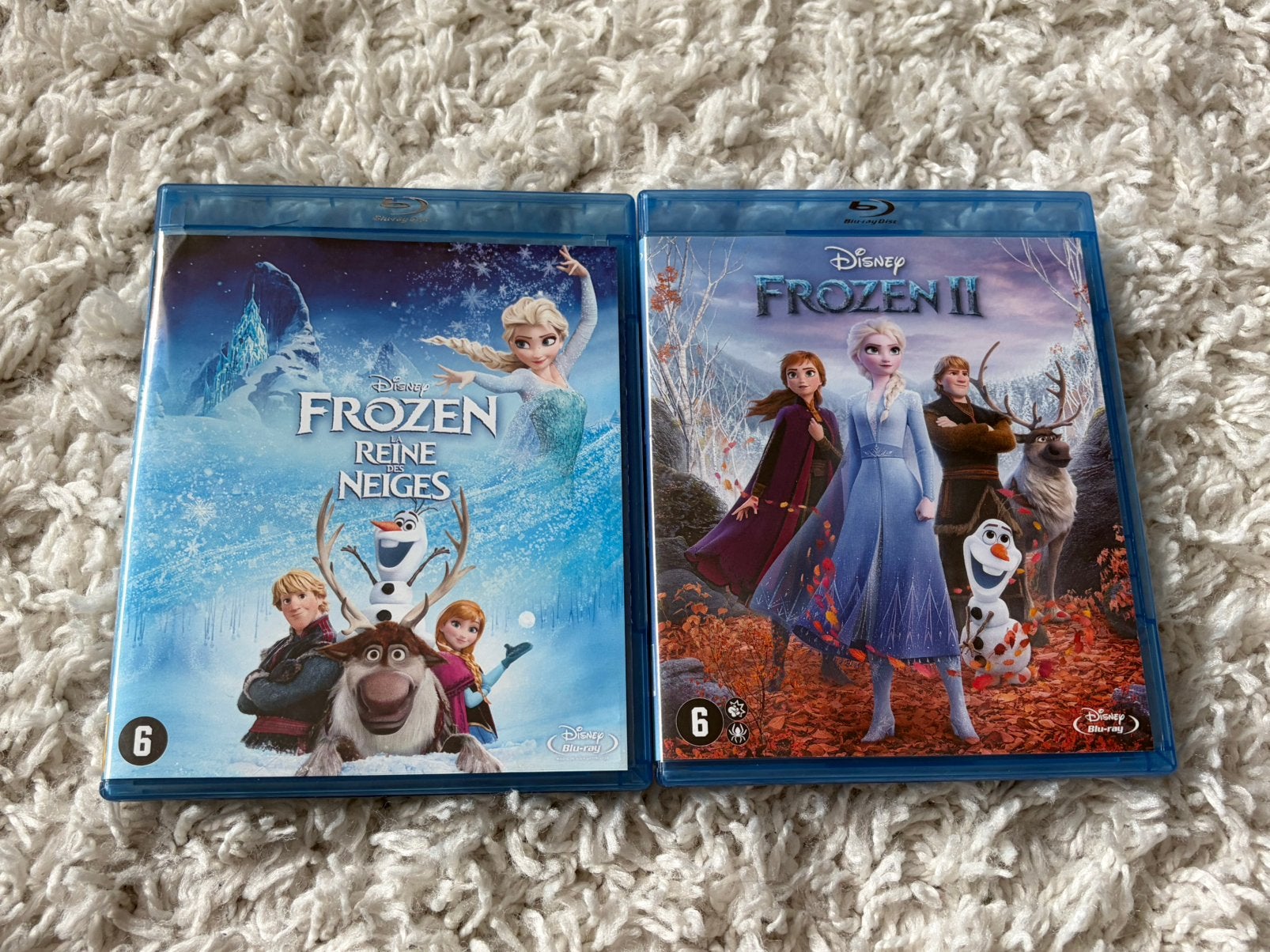 LOT BLU-RAY - Frozen, CD & DVD, Enlèvement ou Envoi, Comme neuf