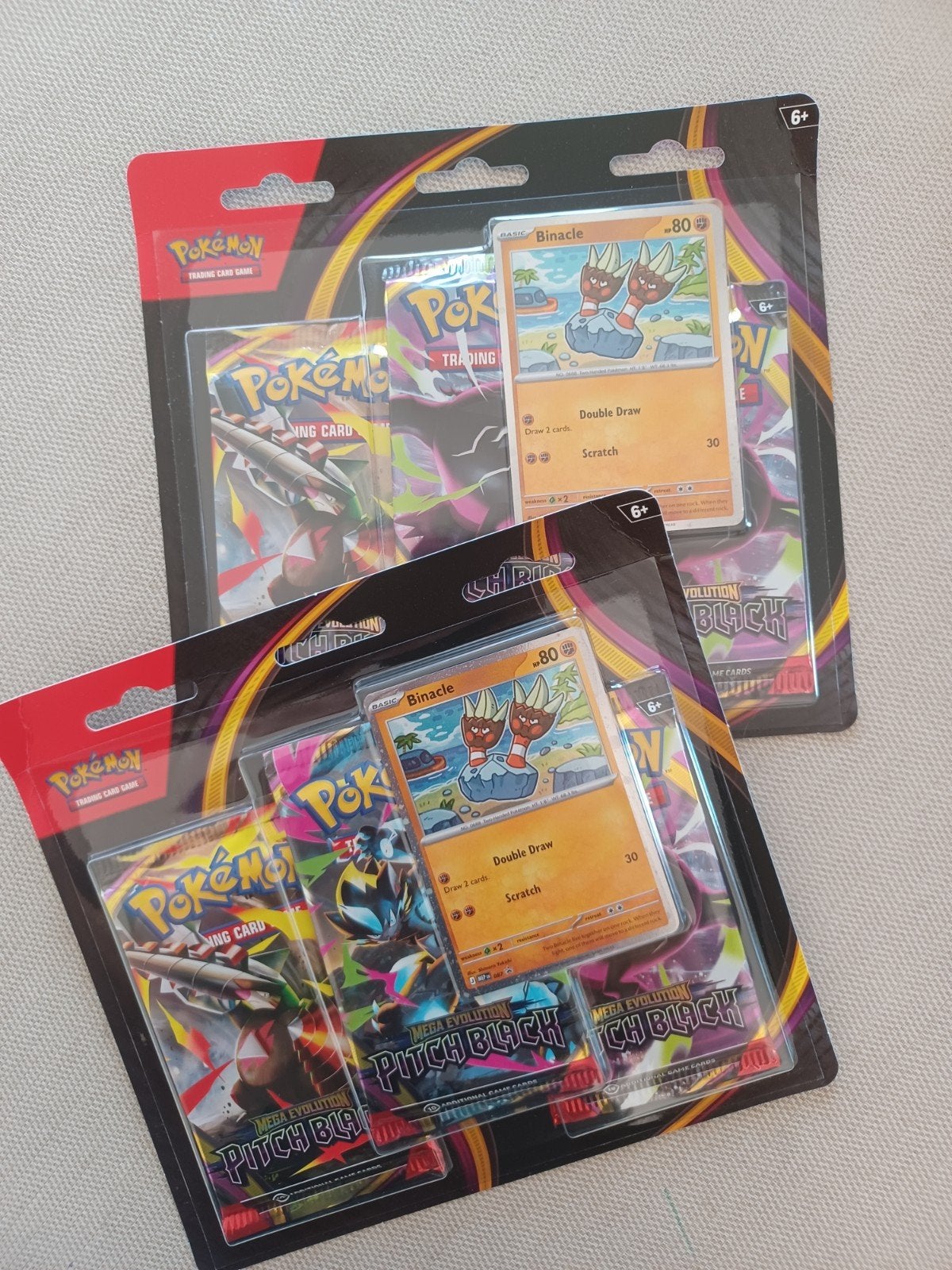 Pokemon Pitch Black 3 Pack Blister, Ophalen of Verzenden, Nieuw