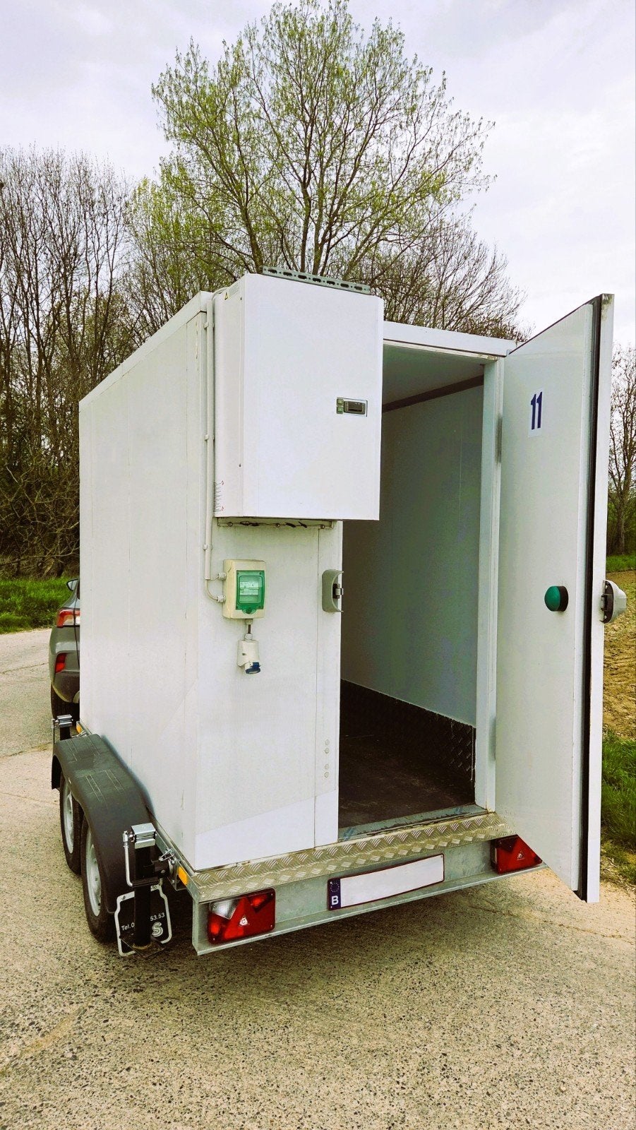 Location de remorque frigo / frigorifique, Enlèvement, Comme neuf