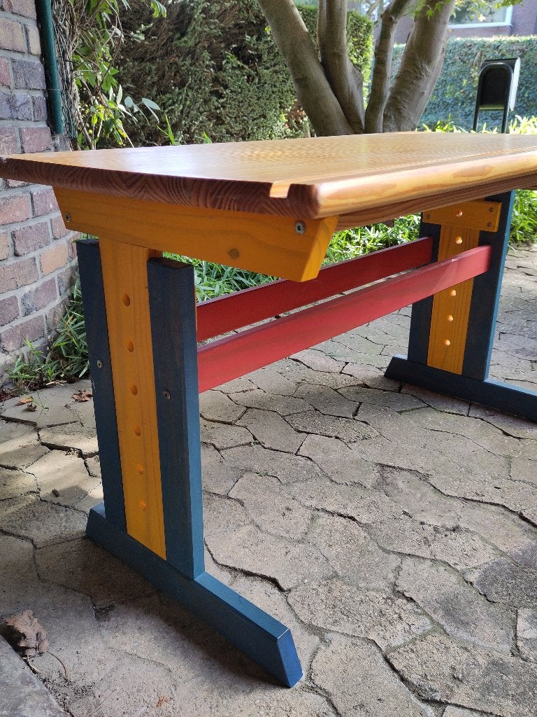 Vintage bureau, Ophalen, 108 cm, Gebruikt, Hout