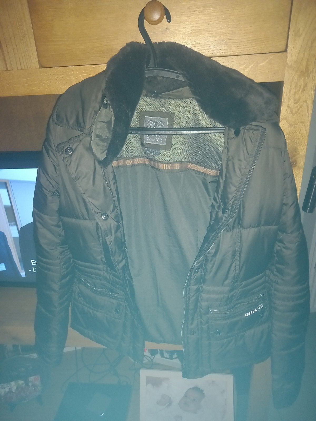 Dames jas  maat   40 merk Geox, Bruin, Ophalen of Verzenden, Zo goed als nieuw, Maat 38/40 (M)