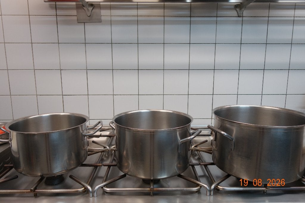 Zware Inox Kookpot - 3 Stuks, Ophalen, Inox