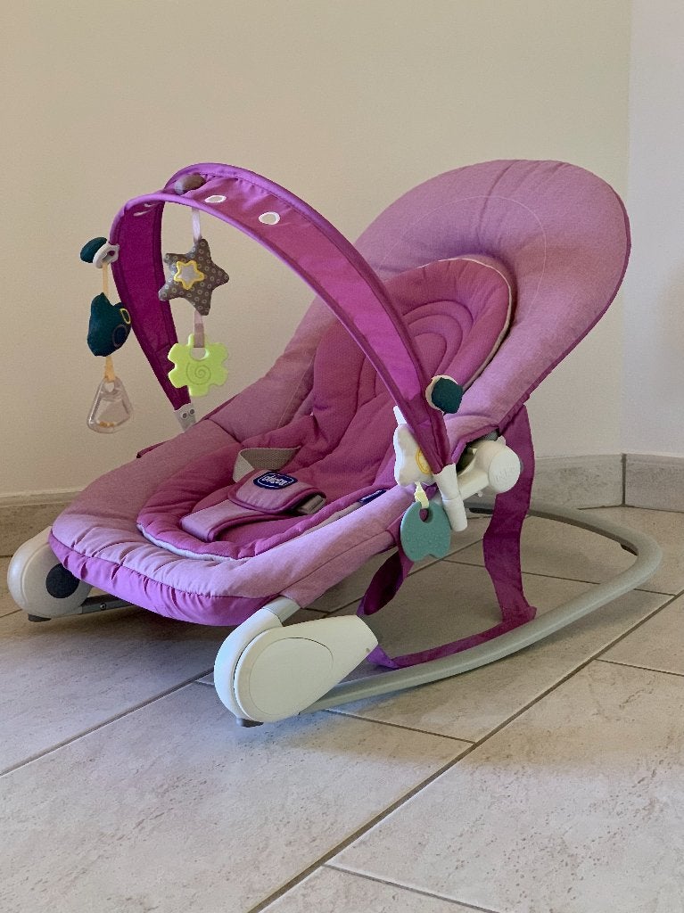 CHICO Wipstoel Hoopla Lila, Kinderen en Baby's, Ophalen, Wipstoel, Met gordel(s) of riempje(s), Zo goed als nieuw