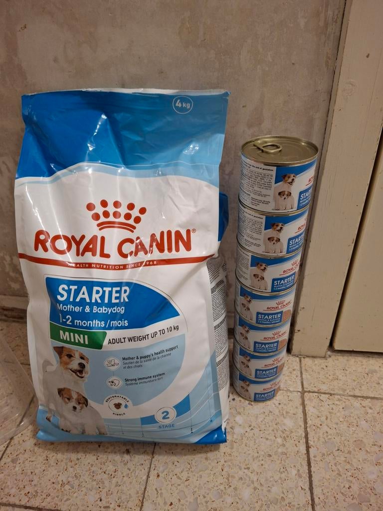 Royal canin mother& babydog zak van 4 kg +nat eten, Ophalen, Hond