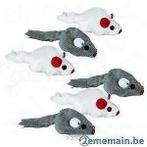Set de 2 souris en peluche, Enlèvement, Neuf, Souris de jeu