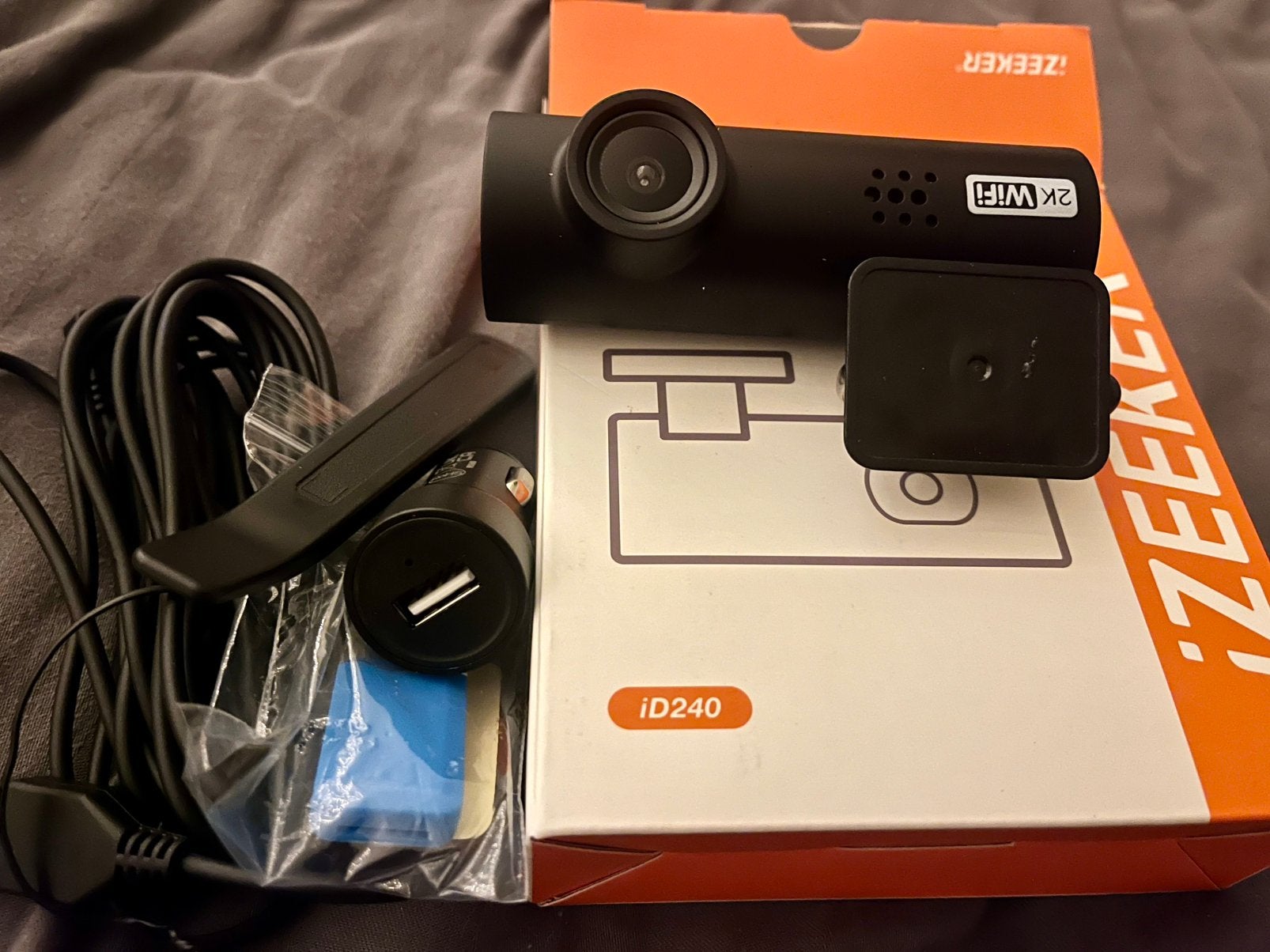 2К Front Dash Cam Hidden Design Mini Car Video Recorder, Ophalen, Nieuw