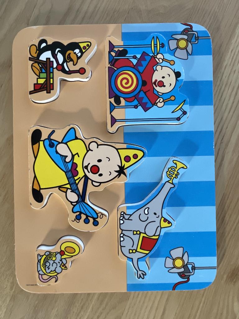 Bumba houten inlegpuzzel, Kinderen en Baby's, Ophalen, Zo goed als nieuw, Van hout, Minder dan 10 stukjes