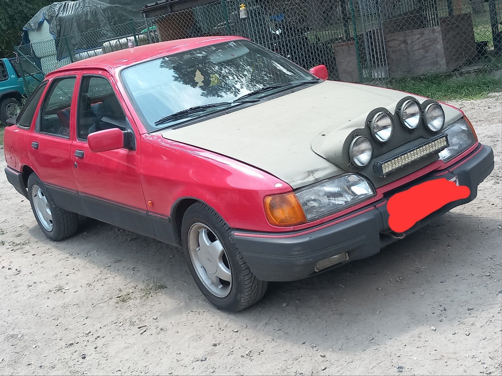 Ford Sierra 2.0IS mk2, Autos, Ford, Particulier, Sierra, Essence, Boîte manuelle, Rouge, Propulsion arrière, Enlèvement