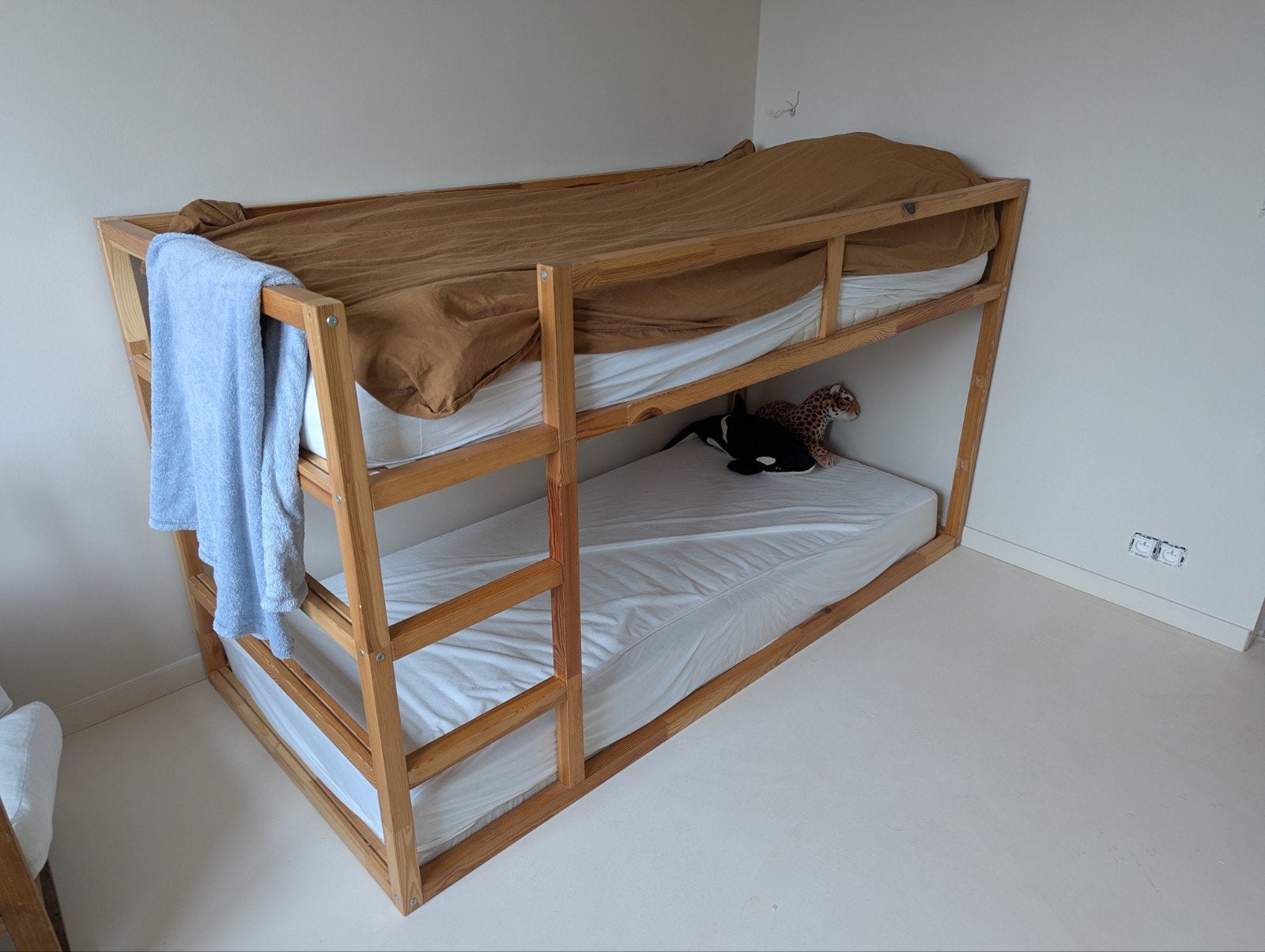 Houten stapelbed gratis op te halen in Merelbeke, Ophalen, Gebruikt, Stapelbed