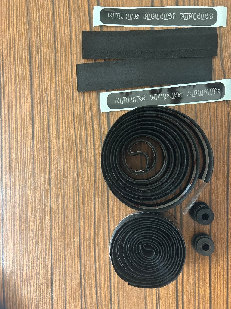 Griptape / Stuurlint Selle Italia Zwart, Fietsen en Brommers, Ophalen, Stuur, Nieuw, Kunststof