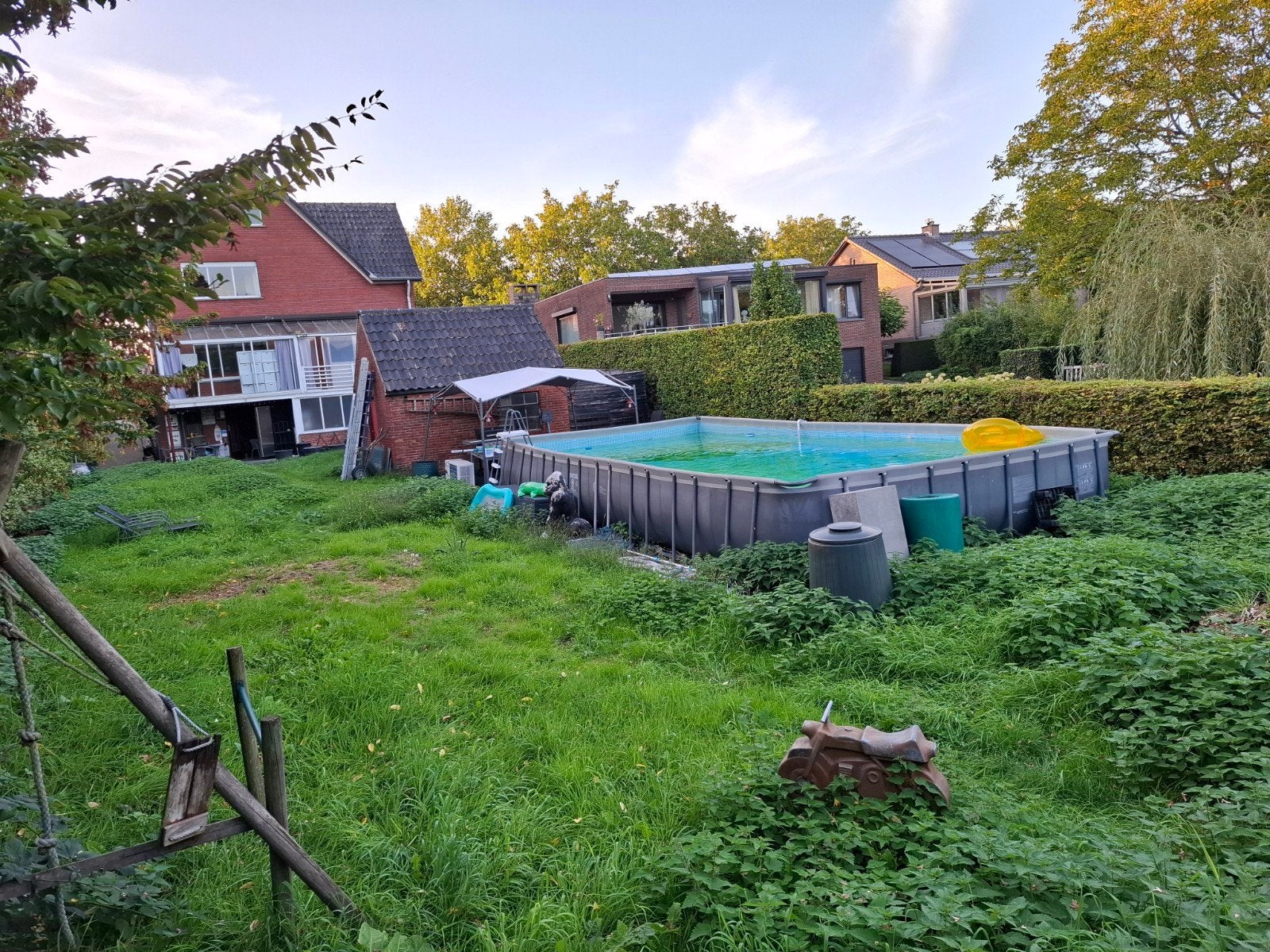 opbouwzwembad Intex, Ophalen, 80 tot 120 cm, 300 cm of meer, Zo goed als nieuw