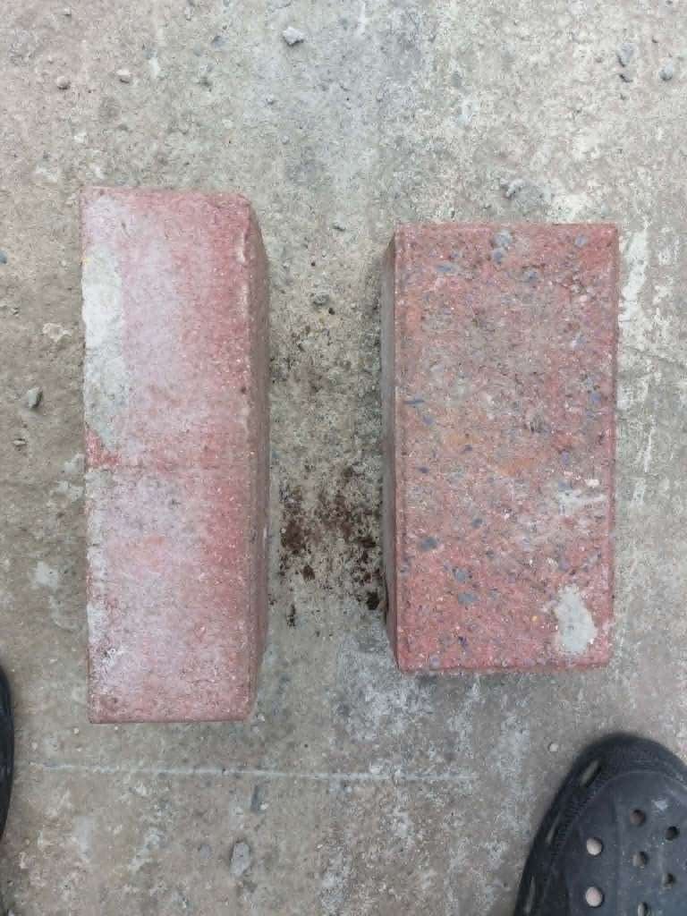 betonklinkers, Tuin en Terras, Ophalen, Gebruikt