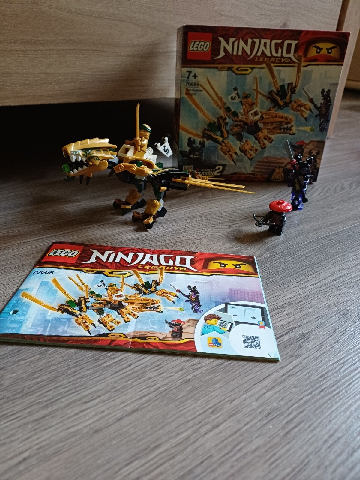 Lego ninjago 70666, Lego, Ophalen of Verzenden, Zo goed als nieuw, Compleet