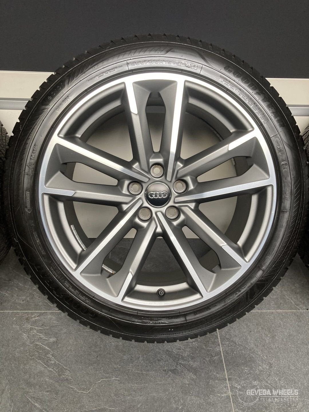 19” originele Audi Q3 F3 velgen + allseason banden 5x112 83A, Pneus et Jantes, Véhicule de tourisme, -, 19 pouces