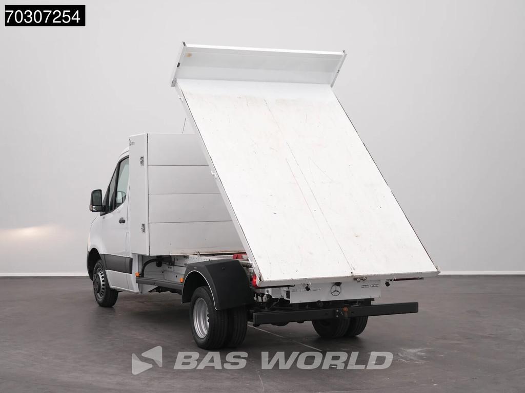 Mercedes Sprinter 515 CDI Kipper met Kist Dubbellucht 3,5t T, Auto's, Bestelwagens en Lichte vracht, Stof, Gebruikt, 4 cilinders