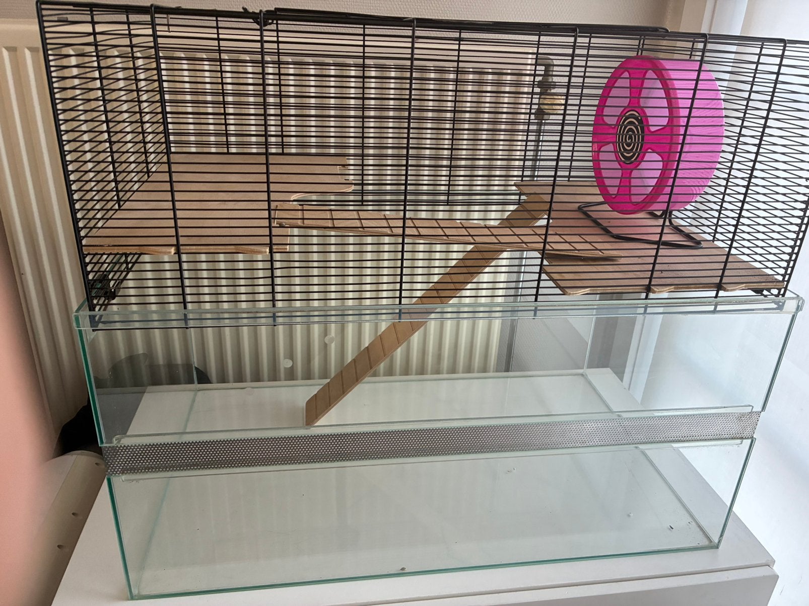 Handige knaagdierenkooi voor muizen,ratten, hamsters,…, Ophalen, Gebruikt, Kooi, Cavia