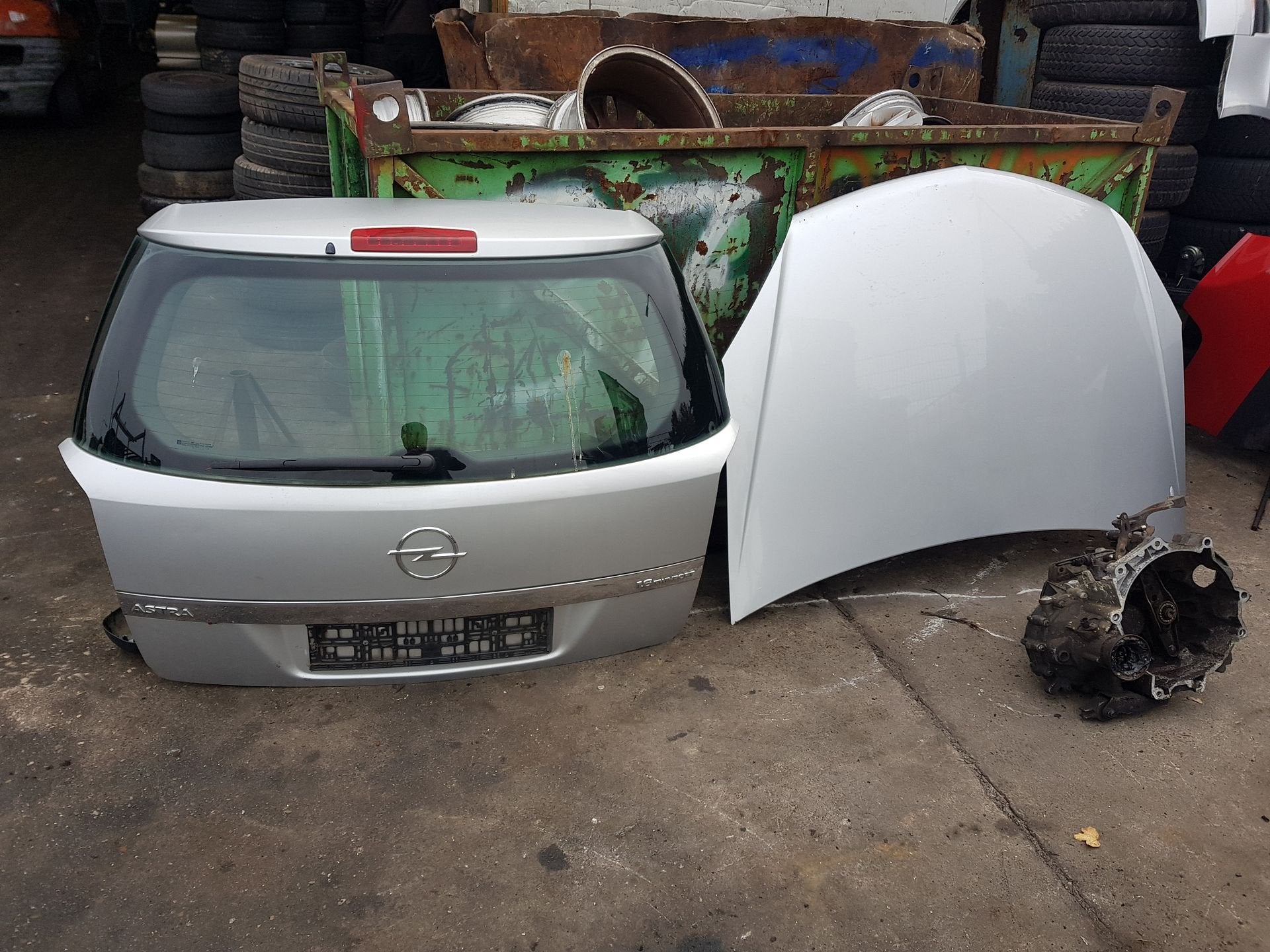 OPEL ASTRA H WAGON ACHTERKLEP +MOTORKAP  BJ 2005 TOT 2010, Auto-onderdelen, Gebruikt, -, -, Opel
