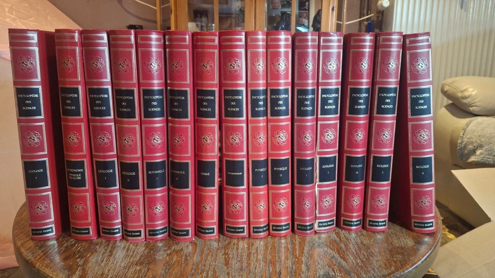Encyclopédie des sciences – Éditions Erasme – 15 vol, Livres, Enlèvement, Général
