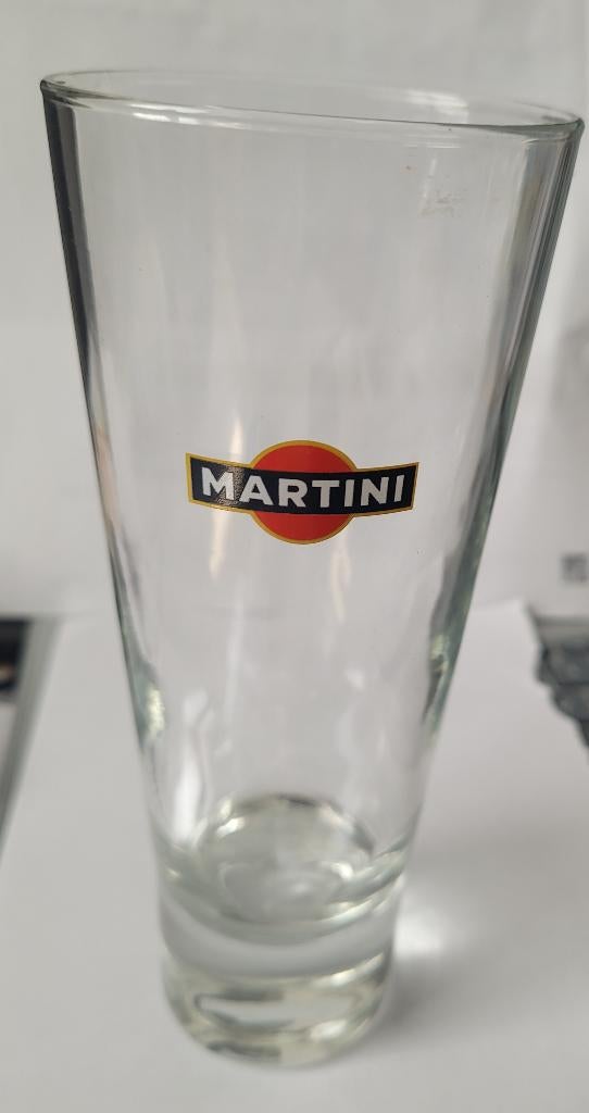 4 très anciens beaux verres MARTINI, Enlèvement ou Envoi, Comme neuf
