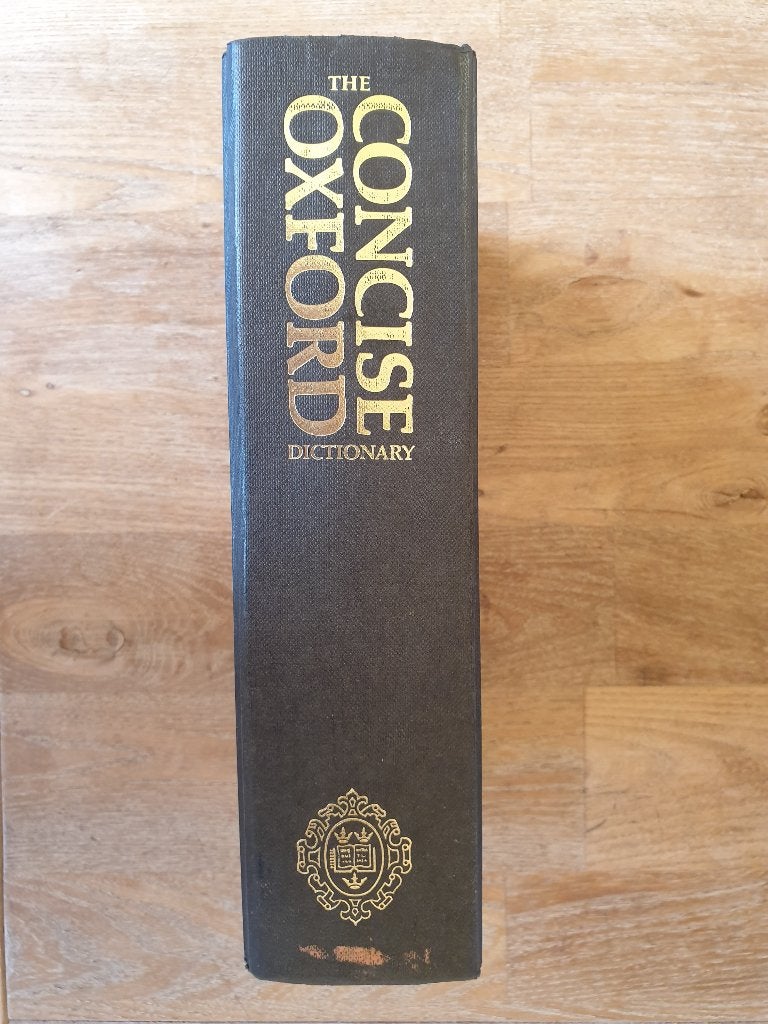 LE DICTIONNAIRE OXFORD CONCIS (septième ÉDITION), Enlèvement ou Envoi, Comme neuf, Anglais