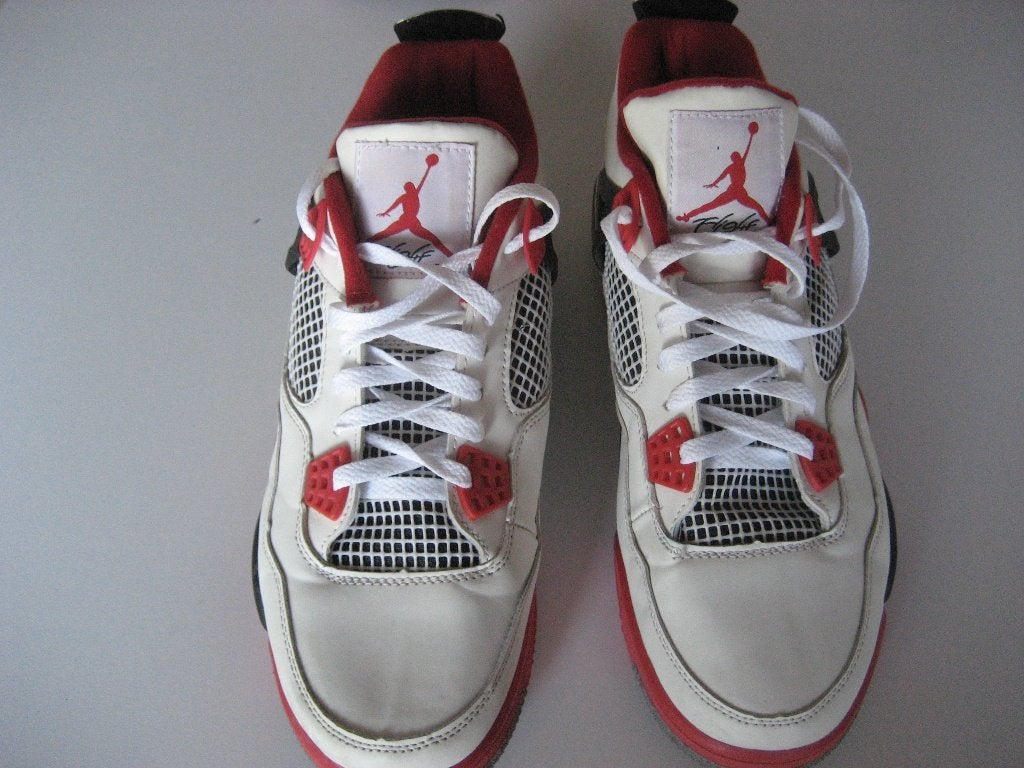 Nike AIR JORDAN sportschoenen FLIGHT 45, Nike, Ophalen of Verzenden, Zo goed als nieuw, Wit