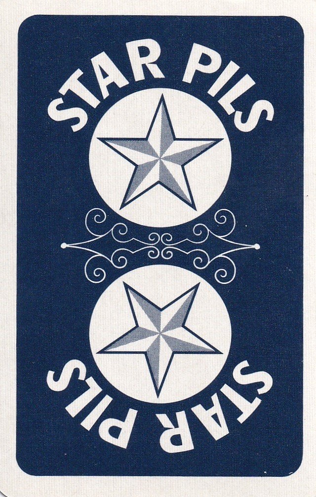 B 99 / S K STAR PILS BLAUW WIT, Collections, Enlèvement ou Envoi, Neuf, Carte(s) à jouer