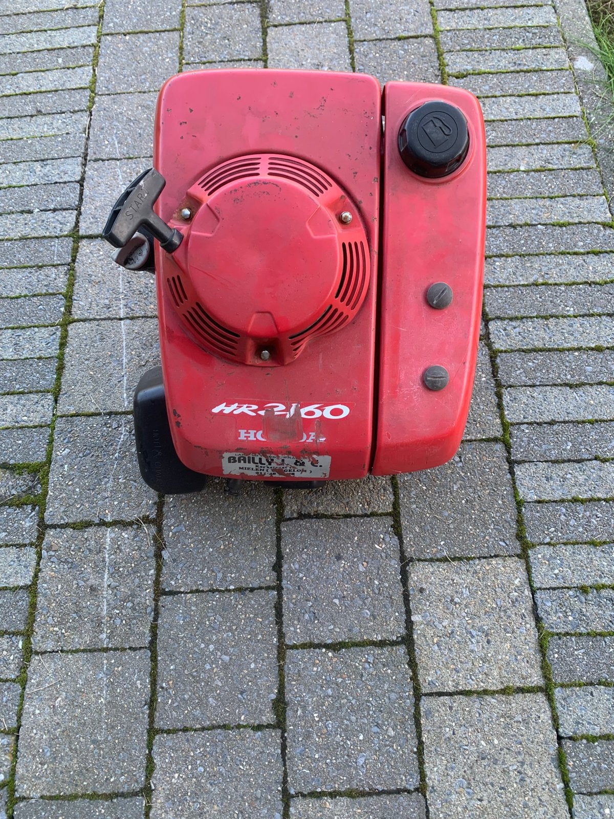Grasmaaier Honda, Ophalen, Zo goed als nieuw