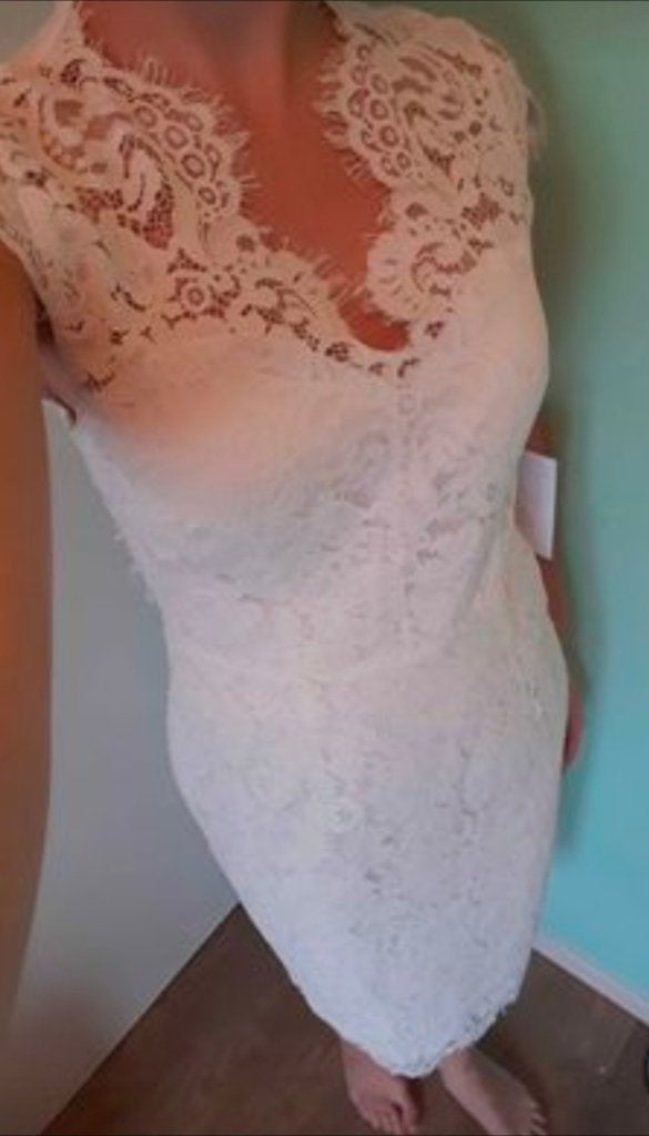 Korte trouwjurk maat 40, Vêtements | Femmes, Neuf, Ivy & Oak, Enlèvement ou Envoi, Robe de mariée