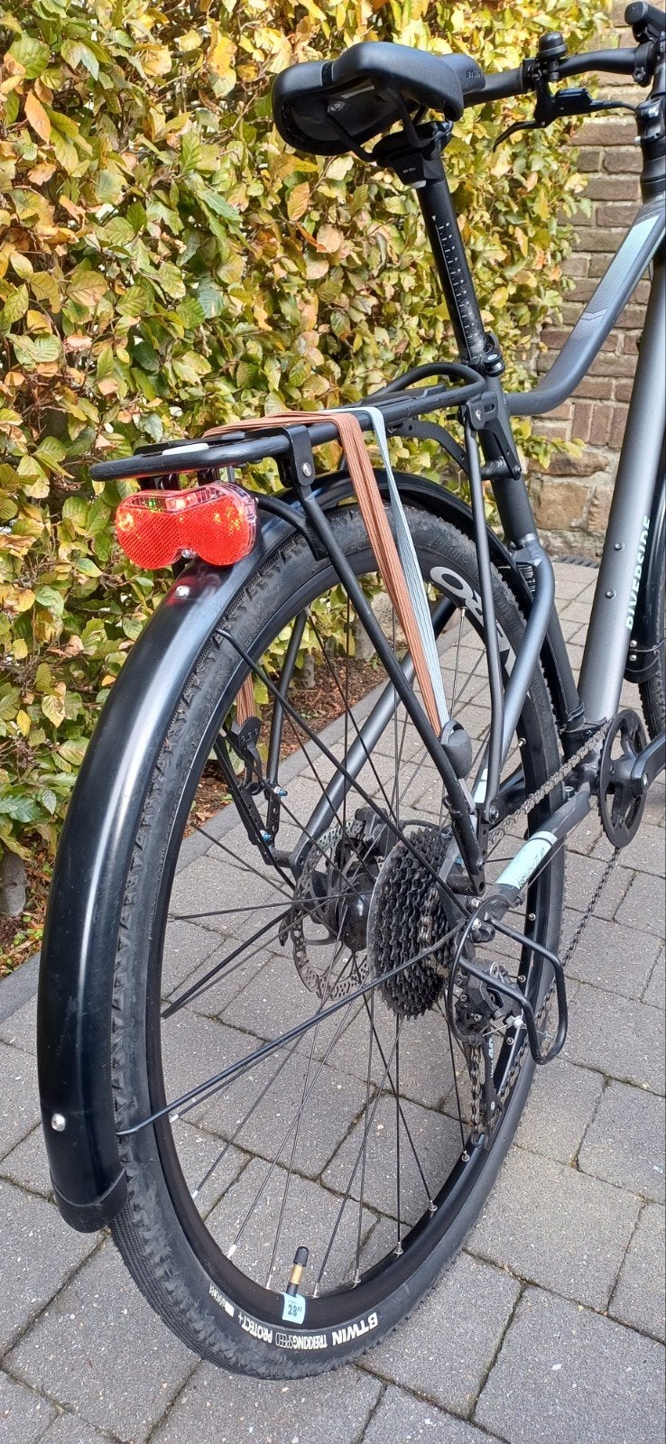 decathlon riverside 900 28 inch fiets, Fietsen en Brommers, Riverside (Decathlon), Versnellingen, Zo goed als nieuw, Schijfrem