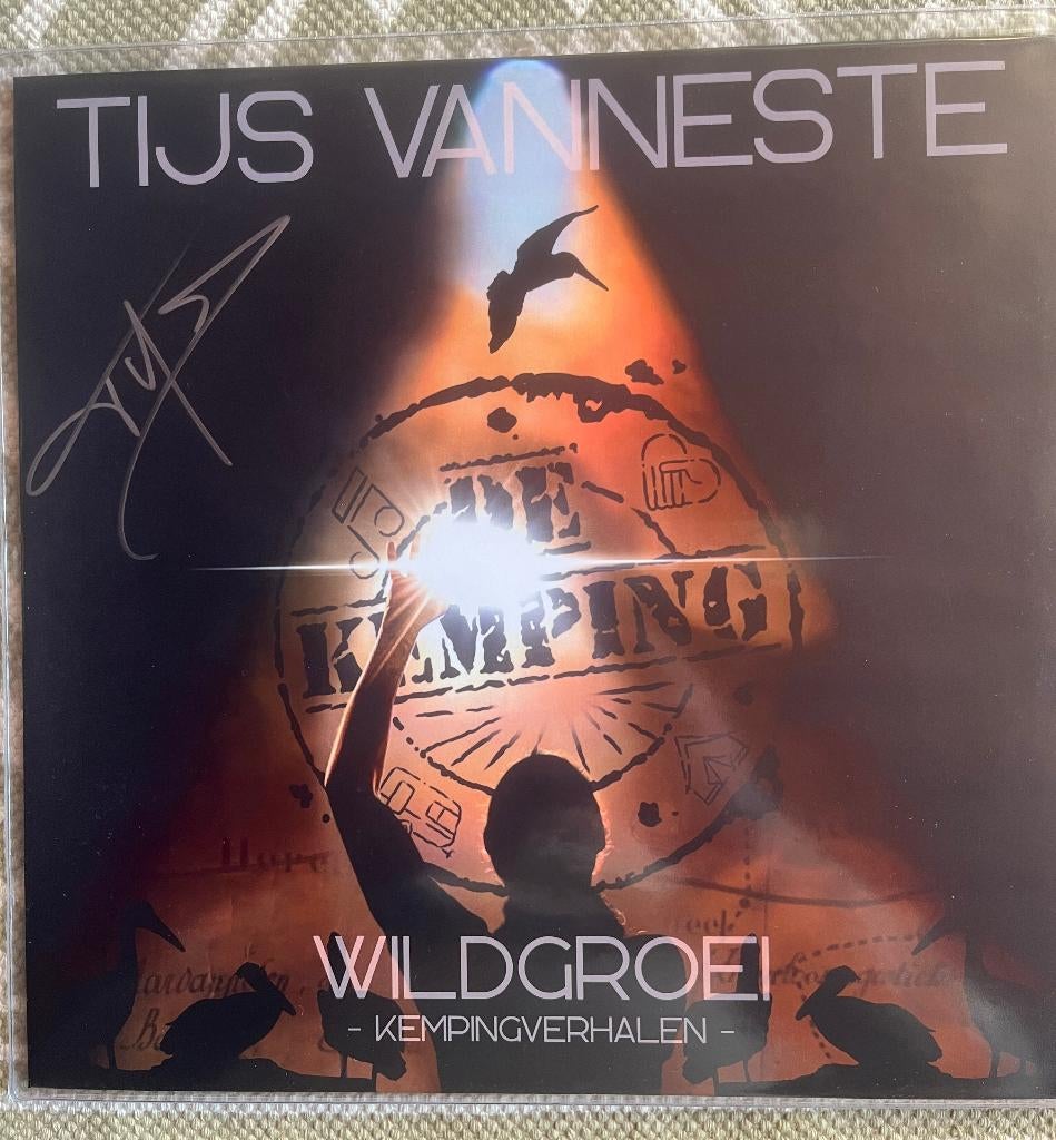 Tijs Vanneste – Wildgroei (gesigneerd), Cd's en Dvd's, Vinyl | Nederlandstalig, Ophalen of Verzenden, Zo goed als nieuw