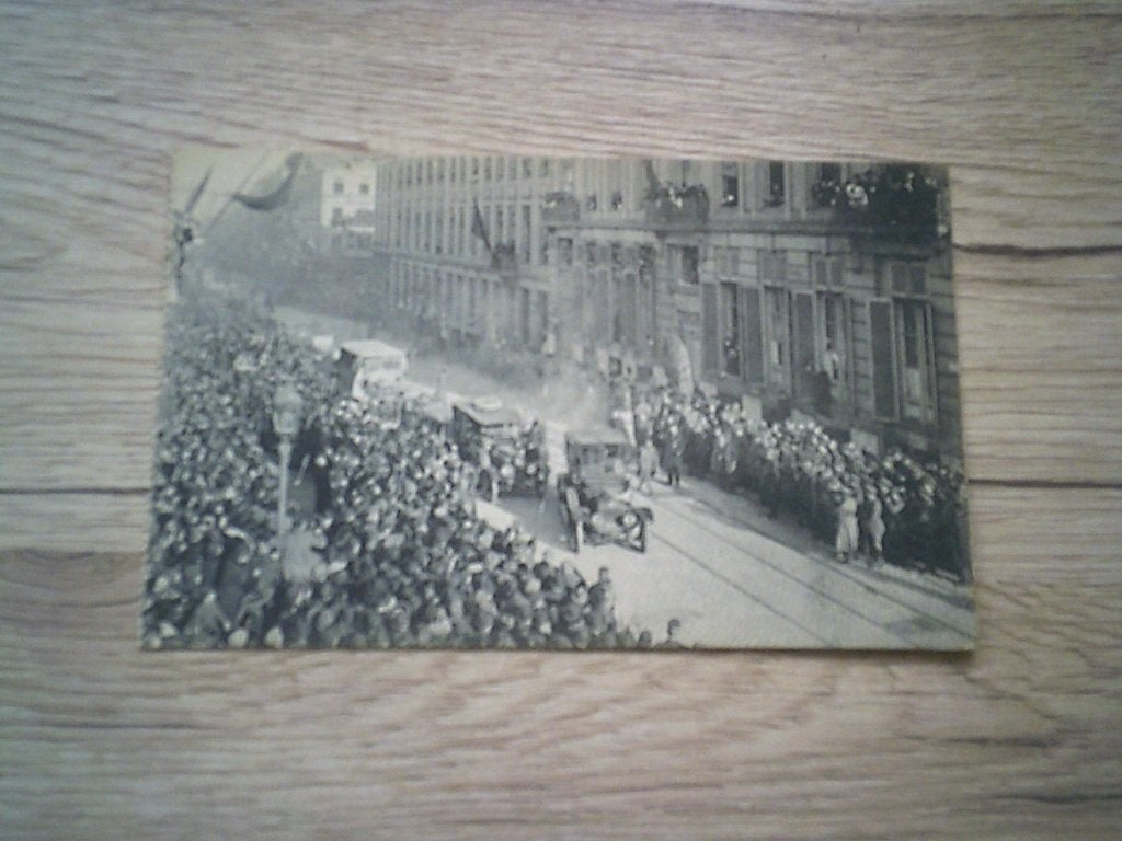 BRUSSEL - BRUXELLES: Borgmästaren max i automobil, Verzamelen, Ophalen of Verzenden, Voor 1920, Ongelopen, Brussel (Gewest)