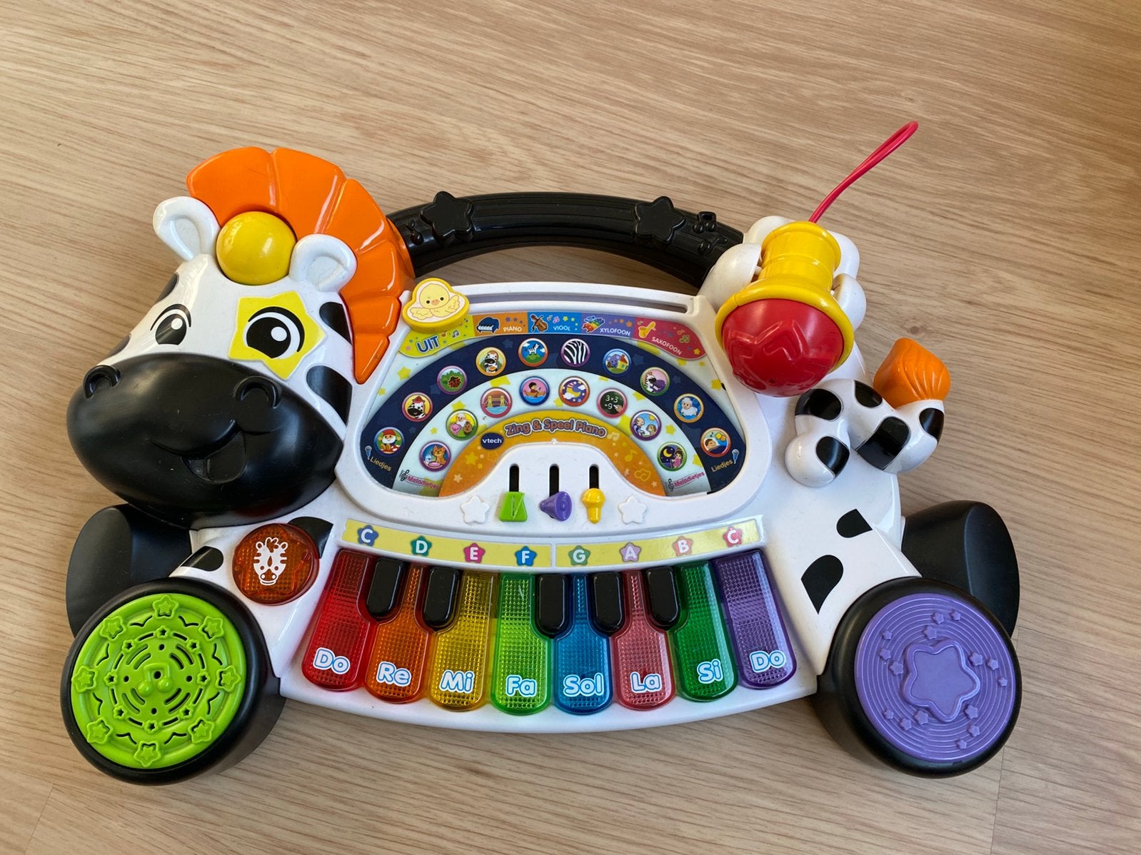 V-tech baby speel & zing piano, Kinderen en Baby's, Speelgoed | Vtech, Gebruikt, 2 tot 4 jaar, Ophalen of Verzenden