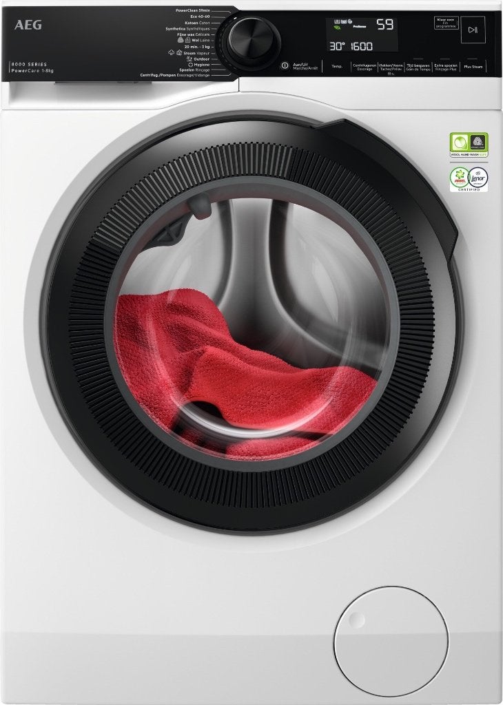Lave Linge - AEG LR86CB86 PowerCare, Electroménager, 6 à 8 kg, Comme neuf, Chargeur frontal, Enlèvement