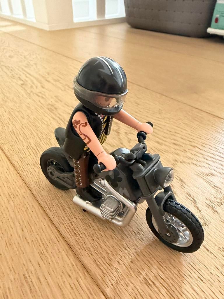 Playmobil brommer, Ophalen of Verzenden, Zo goed als nieuw, Complete set