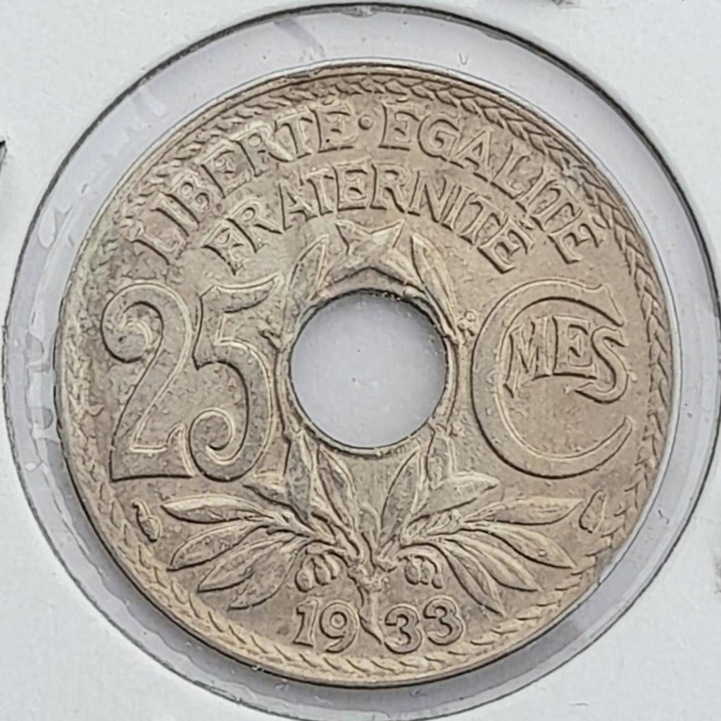 France 25 centimes 1923 (933), Enlèvement ou Envoi, France, Monnaie en vrac