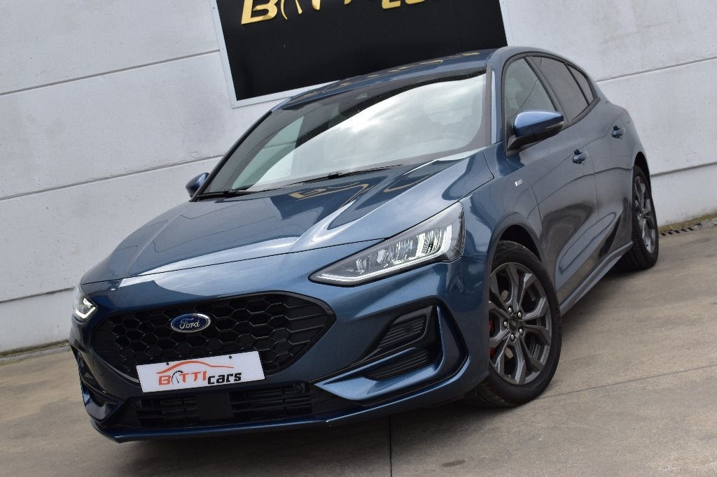 Ford Focus SW 1.0Ecoboost || ST line || 06/2026 || 2.221KM, Navigatiesysteem, Blauw, 5 deurs, 1444 kg