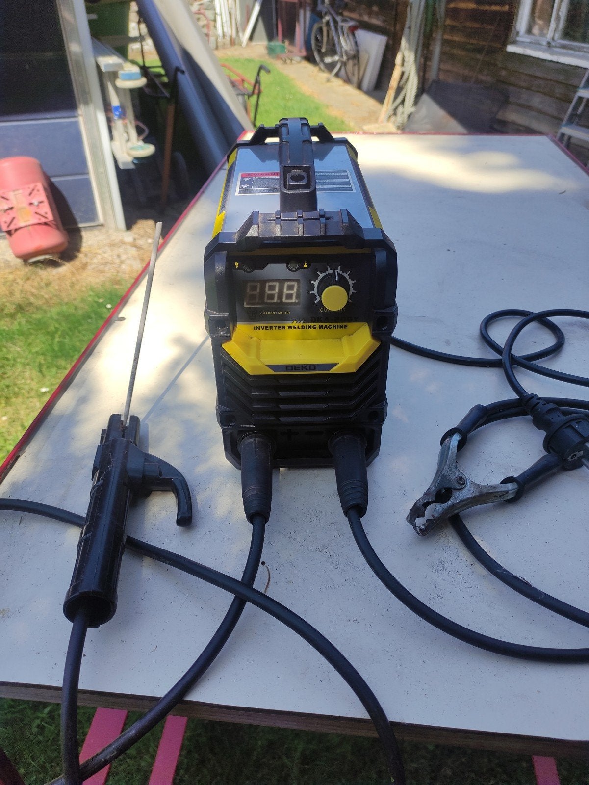Lasapparaat inverter, Ophalen