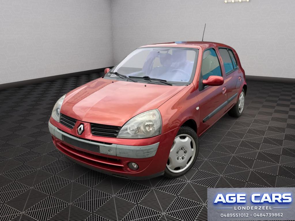Renault Clio benzine 1.6, Zwart, 4 cilinders, Bedrijf, 5 deurs