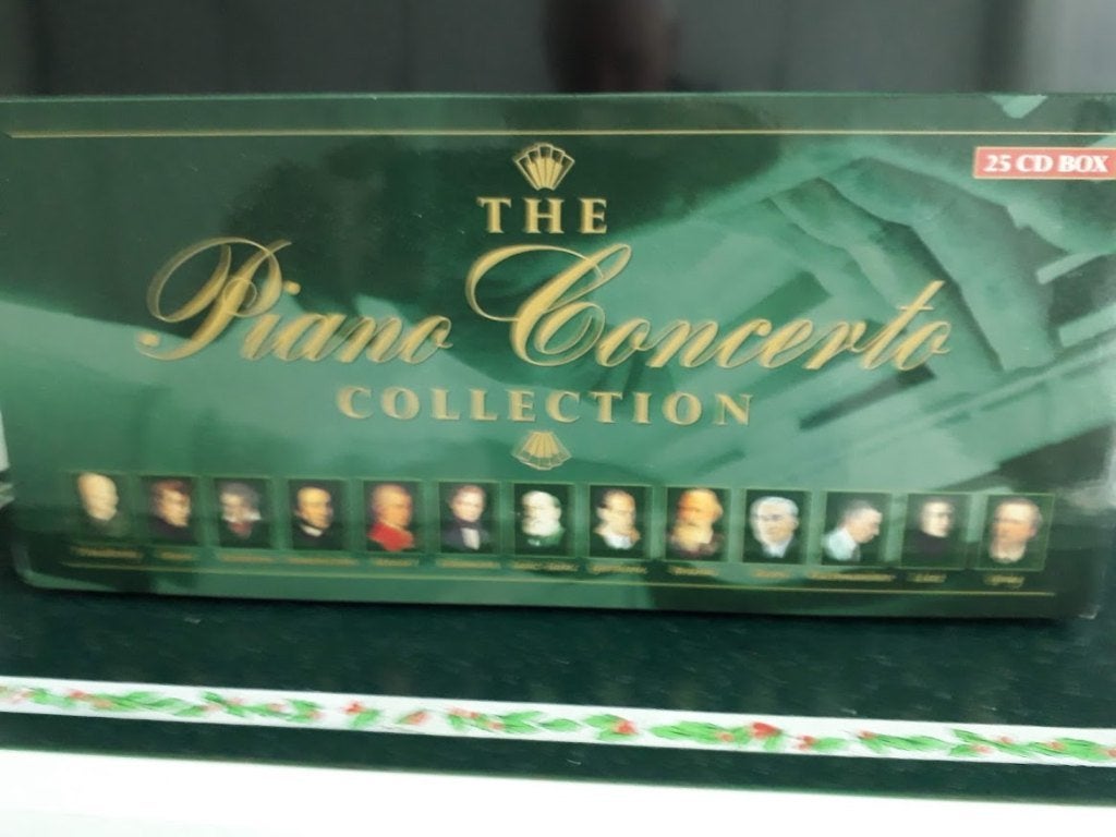 CD BOX 25 stuks als nieuw the Piano Concerto collection, Cd's en Dvd's, Ophalen, Zo goed als nieuw, Pianomuziek, Beethoven